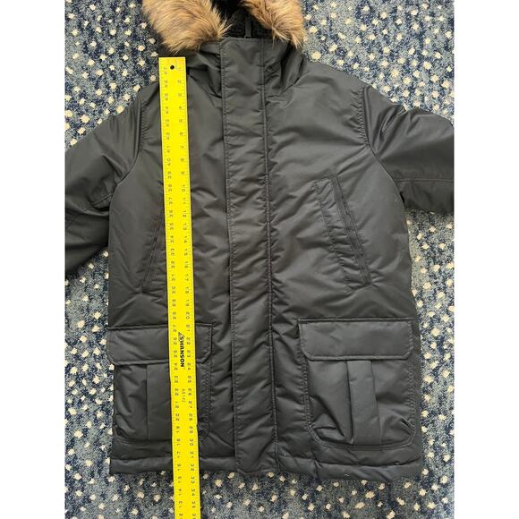 GAP Cold Control Max Furry Hooded Winter Parka Jacket - Picture 9 of 12